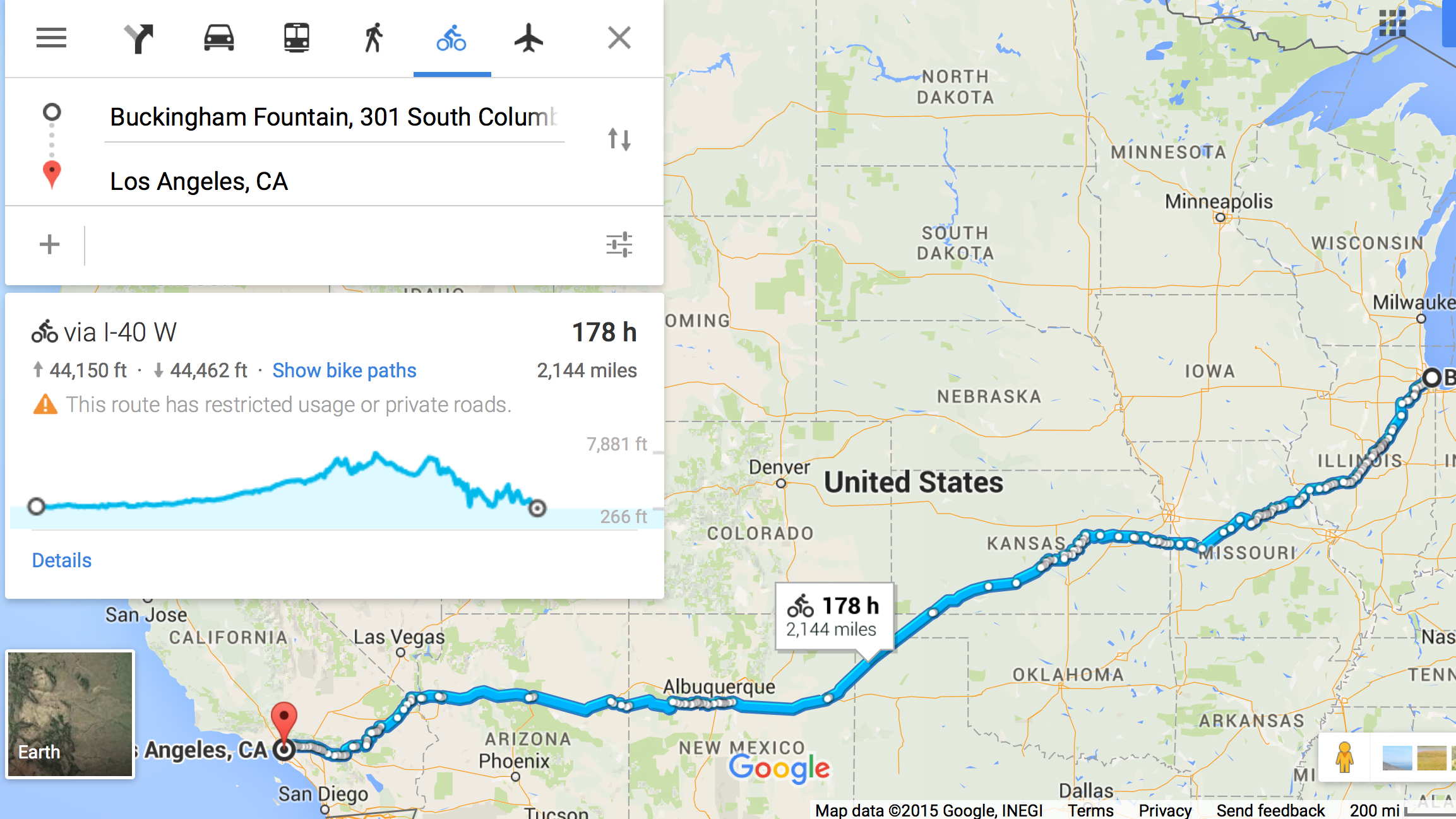 Google maps route 66